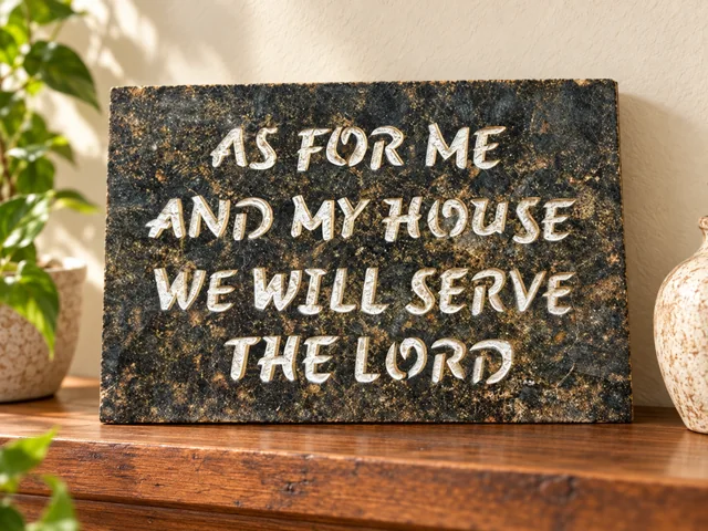 As for Me and My House · granite