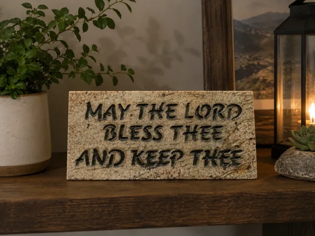 May the Lord Bless Thee · home setting