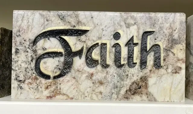 Faith polished granite