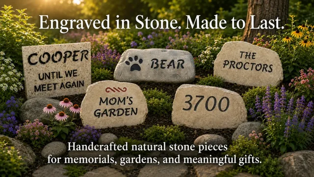 Custom stone collection