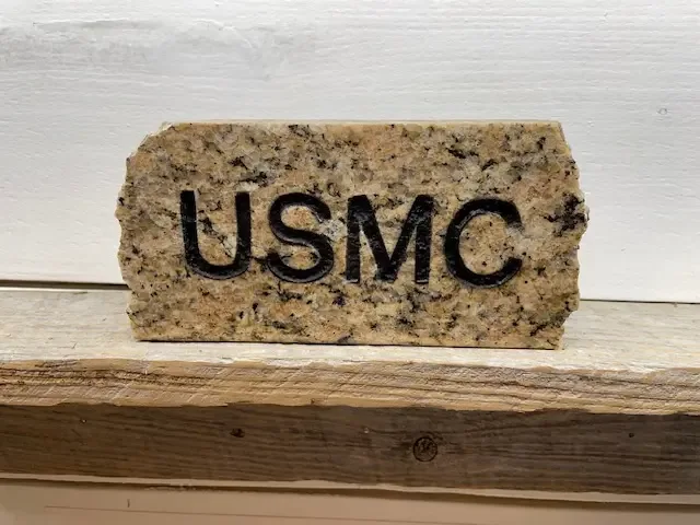 USMC granite stone